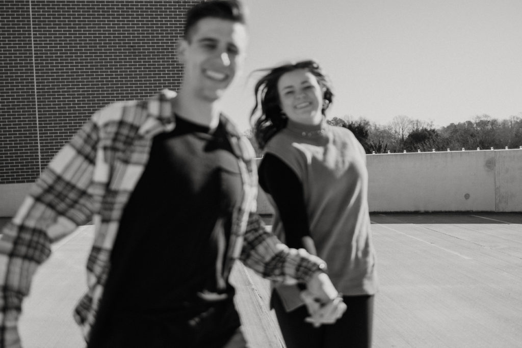 Couples rooftop photoshoot