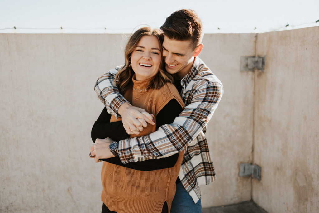 A Georgia Rooftop Photoshoot captured by GA couples photographer
